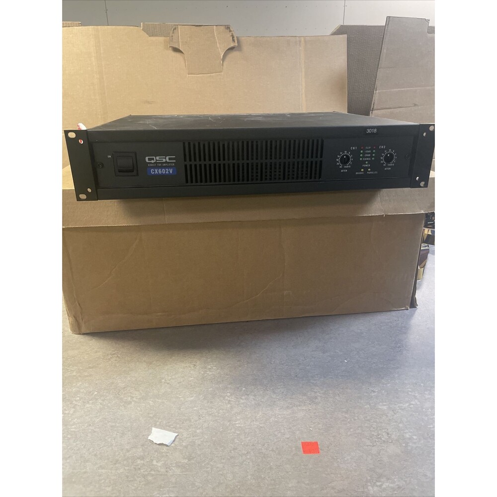 QSC CX602V 2-Channel 70V Power Amplifier